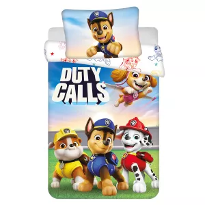 Pościel bawełna 100x135+1p40x60 Psi Patrol PP556