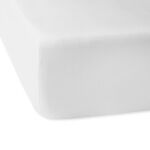 Prześcieradło satyna bawełniana z gumką biały 603/160x200 - 4
