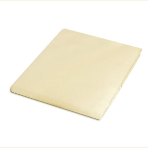 Prześcieradło satyna bawełniana krem 155/200x220