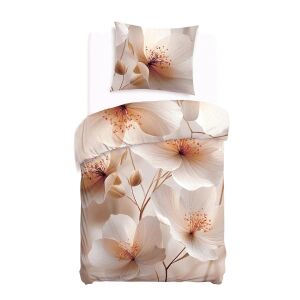 Pościel satyna bawełniana 12415/140x200+1posz.70x80 SATYNLOVE PREMIUM