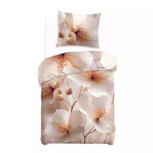 Pościel satyna bawełniana 12415/140x200+1posz.70x80 SATYNLOVE PREMIUM