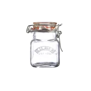 KIL-Słoik 0,07 l Square Clip Top Jar