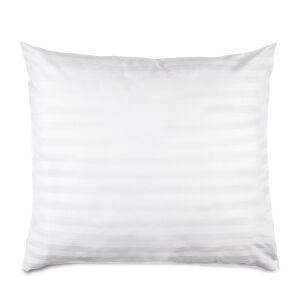 Poszewka satyna bambusowo-bawełniana STRIPE WHITE/50x60