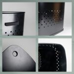 KELA-Kosz na pranie z siedziskiem 60l.czarnyMalaga - 2