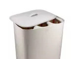 JJ-Kosz do segregacji prania,beż,90 l, Tota 2 Trio - 5