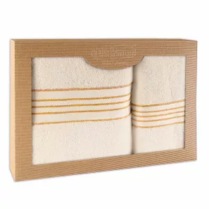 Ręcznik D Bawełna 100% Tiwano Ecru (P) 50x90+70x140 kpl.