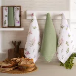 Komplet ręczników kuchennych bawełnianych NILTEKS/3x40x60/564 - 2