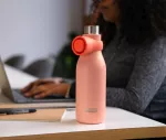 JJ-Butelka termiczna stalowa 500ml Loop koralowa - 11