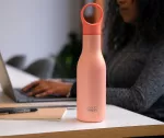 JJ-Butelka termiczna stalowa 500ml Loop koralowa - 12