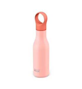 JJ-Butelka termiczna stalowa 500ml Loop koralowa