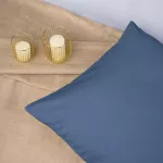 Pościel satyna bawełniana NIEBIESKI 009/180x200 - 5