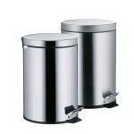 KELA-Kosz na śmieci 3 l stalowy Dusty - 2