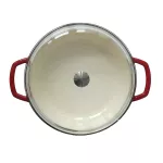 KELA-Naczynie 3,8l +wysoka pokrywka czerwoneCalido - 2