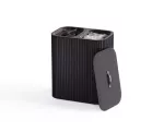 JJ-Kosz na pranie 90l bambus czarny Tota Twin Luxe - 2
