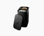 JJ-Kosz na pranie 90l bambus czarny Tota Twin Luxe - 3
