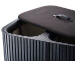 JJ-Kosz na pranie 90l bambus czarny Tota Twin Luxe - 5