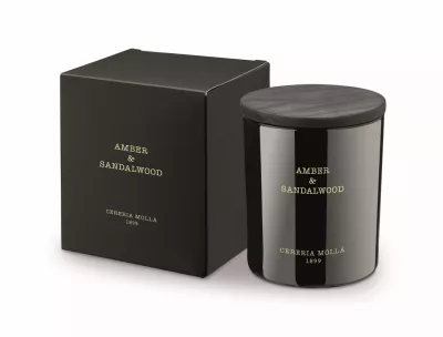 CM-Świeca Premium 230gr. Amber and Sandalwood