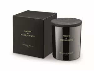 CM-Świeca Premium 230gr. Amber and Sandalwood