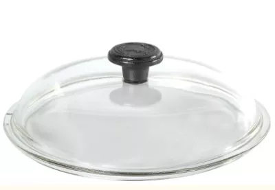 SKEPP-Pokrywka szklana 17cm z żeliwnym uchwytem