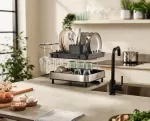 JJ-Suszarka piętrowa do naczyń Excel™ stal czarna - 12
