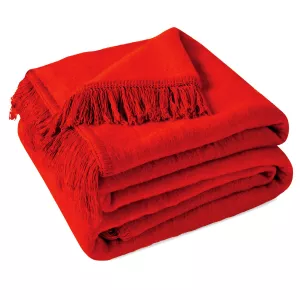 Koc B60/A40 150x200 0293/27 czerwony