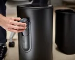 JJ-Kosz okrągły wolnostojący 10l. Carbon Black Arc - 13