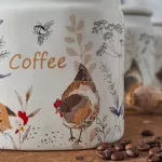 PK-Pojemnik na kawę, Country Hens - 2