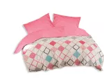 Pościel bawełniana SION FUCHSIA/160x200 COTTONLOVE EXCLUSIVE (promocja) - 2