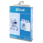Pościel bawełna 100x135 + 40x60 Lilo i Stitch niebieski - 2