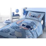 Pościel bawełna 100x135 + 40x60 Lilo i Stitch niebieski - 5