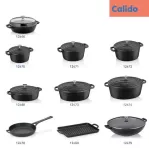 KELA-Naczynie 3,8l z wysoką pokrywką czarneCalido - 4