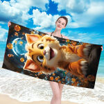 Ręcznik plażowy mikrofibra 100x180 H133 - 6