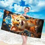 Ręcznik plażowy mikrofibra 100x180 H133 - 6