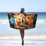 Ręcznik plażowy mikrofibra 100x180 H133 - 2