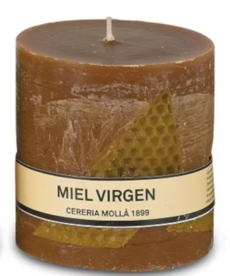 CM-Świeca Asturias 8cm.  Virgin honey