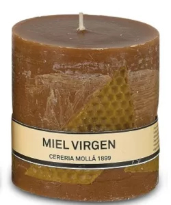 CM-Świeca Asturias 8cm.  Virgin honey