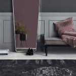 Dywan GRAND 160 x 240 cm czarny z szarym wzorem Nordal - 4