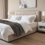 Prześcieradło jersey elastan z gumką 27 BEŻ/140x200x30 - 3