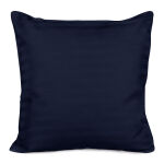 Poszewka satyna bawełna CIZGILI NAVY BLUE/40x40. - 3