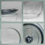 KELA-Pojemnik okrągły hermet. szklany 2,2l Aurelia - 3