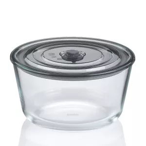 KELA-Pojemnik okrągły hermet. szklany 2,2l Aurelia