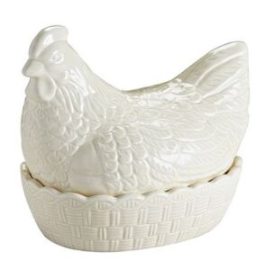 MC-Pojemnik-kura do przechowywania jaj, biała