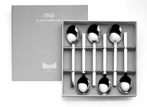 MEPRA-Zestaw łyżeczek do kawy 6el.Gift,Stile