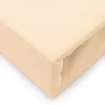 Prześcieradło jersey elastan z gumką 26 SAND/PIASKOWY/220x200x30 - 3