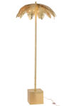 Lampa Stojąca Coconut Leaves Steel Gold J-Line - 3
