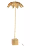 Lampa Stojąca Coconut Leaves Steel Gold J-Line - 3
