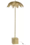Lampa Stojąca Coconut Leaves Steel Gold J-Line - 2
