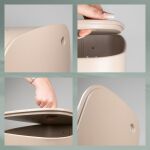 KELA-Kosz na pranie z siedziskiem 60l.beżowyMalaga - 3