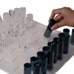LL-Gra akrylowa Chess & Draughts Set - 5