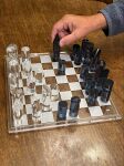 LL-Gra akrylowa Chess & Draughts Set - 7